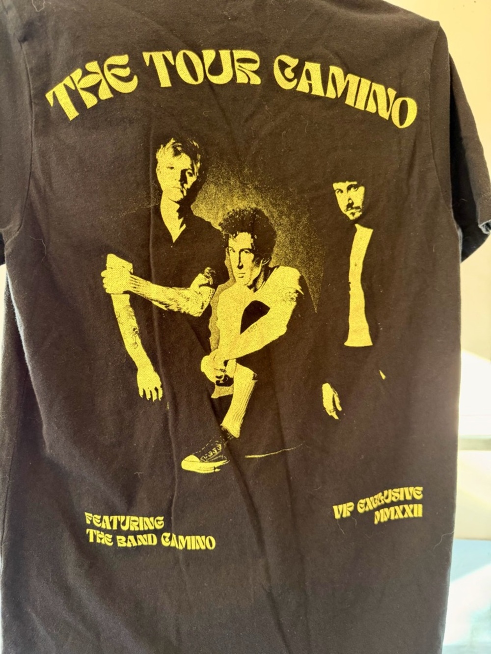 The Band Camino Tour Camino VIP Exclusive 2022 Tee Black Graphic Shirt Size M - Picture 3 of 6